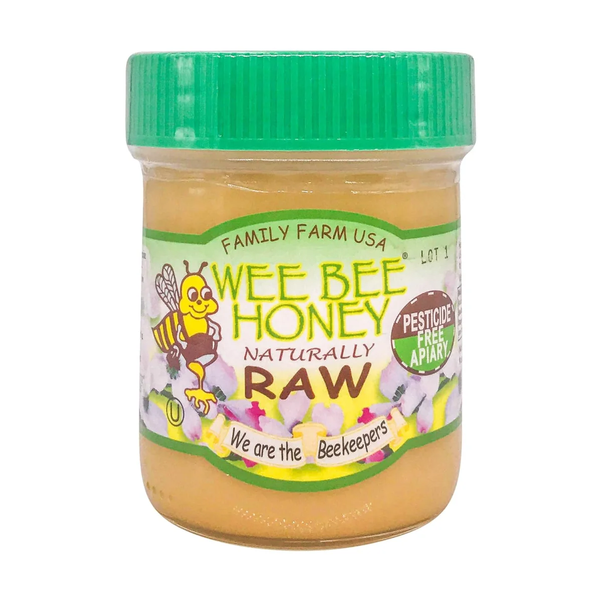 Wee Bee Naturally Raw Honey - 9 oz