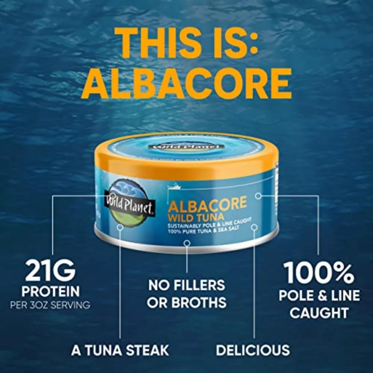 Wild Planet Wild Albacore Tuna - 5 oz
