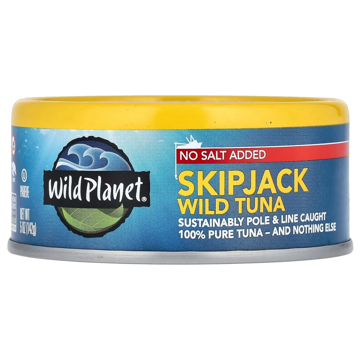 Wild Planet Wild Skipjack Tuna, Lightly Salted - 5 oz