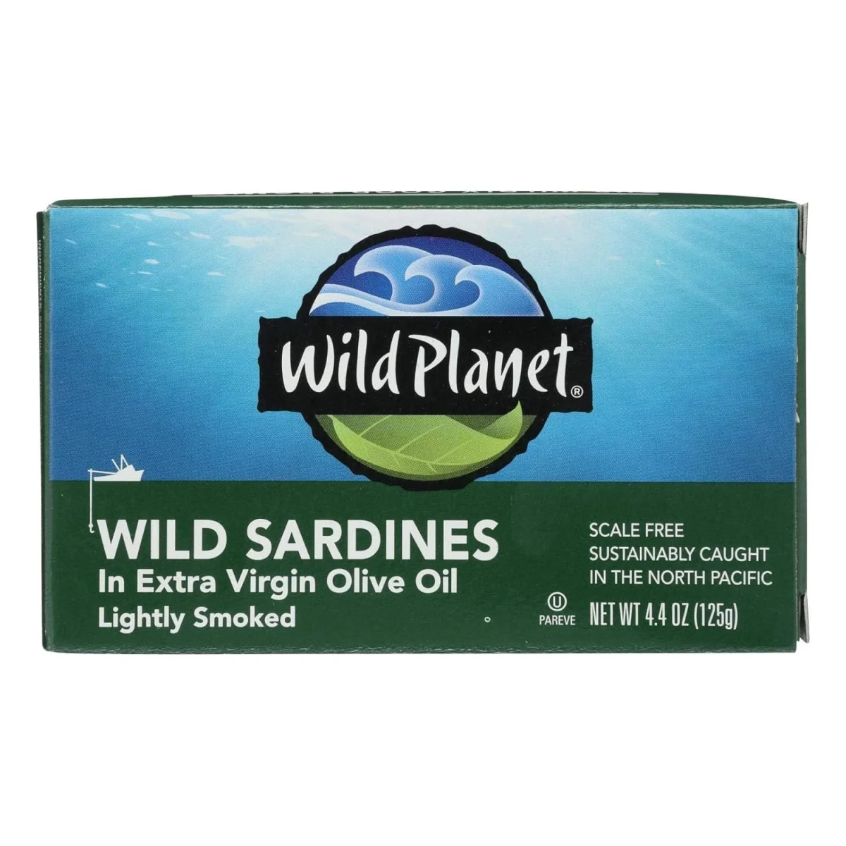Wild Planet Wild Sardines in Extra Virgin Olive Oil - 4.4 oz