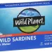 Wild Planet Wild Sardines in Water, No Salt Added - 4.4 oz - Image 1
