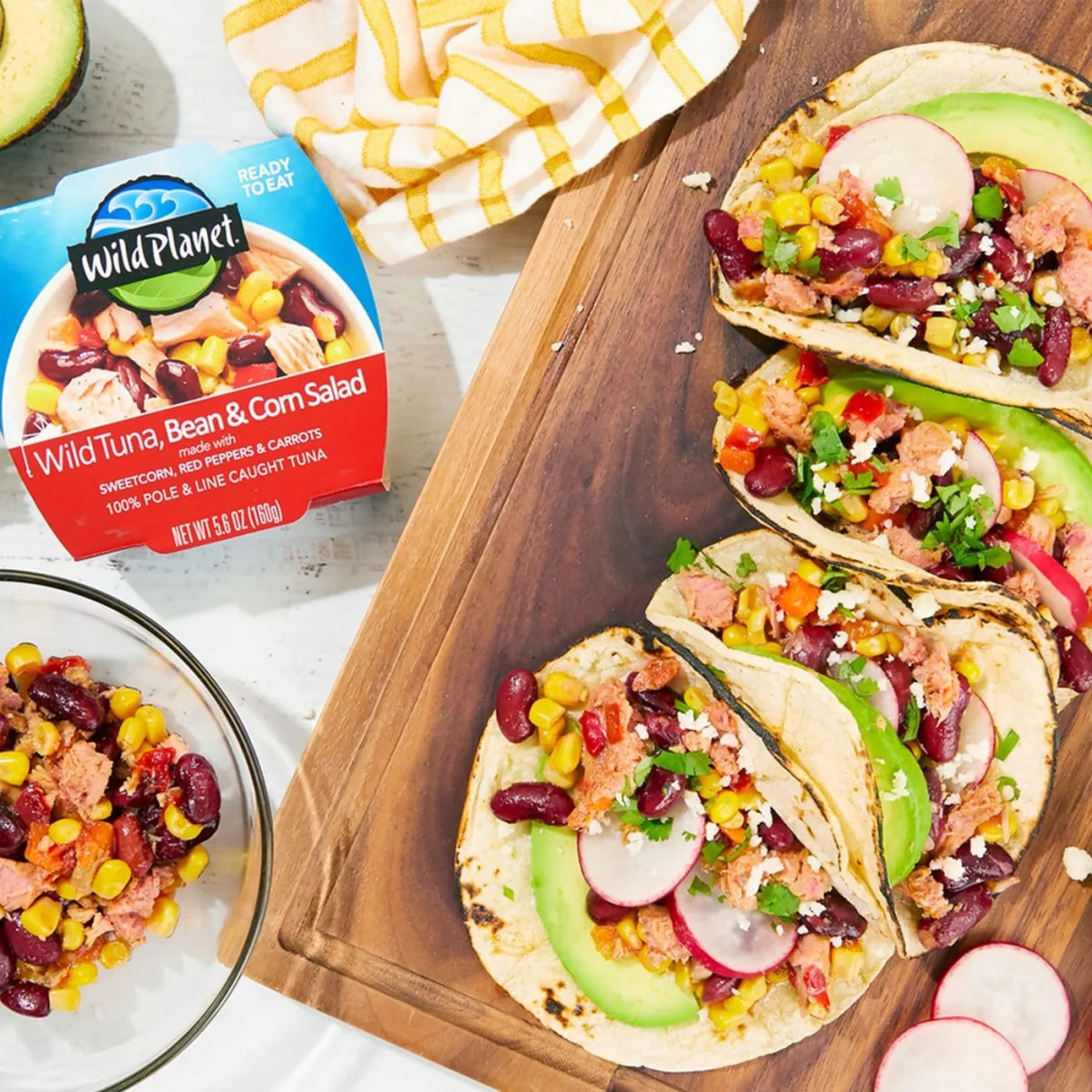 Wild Planet Wild Tuna Bean & Corn Salad - 5.6 oz
