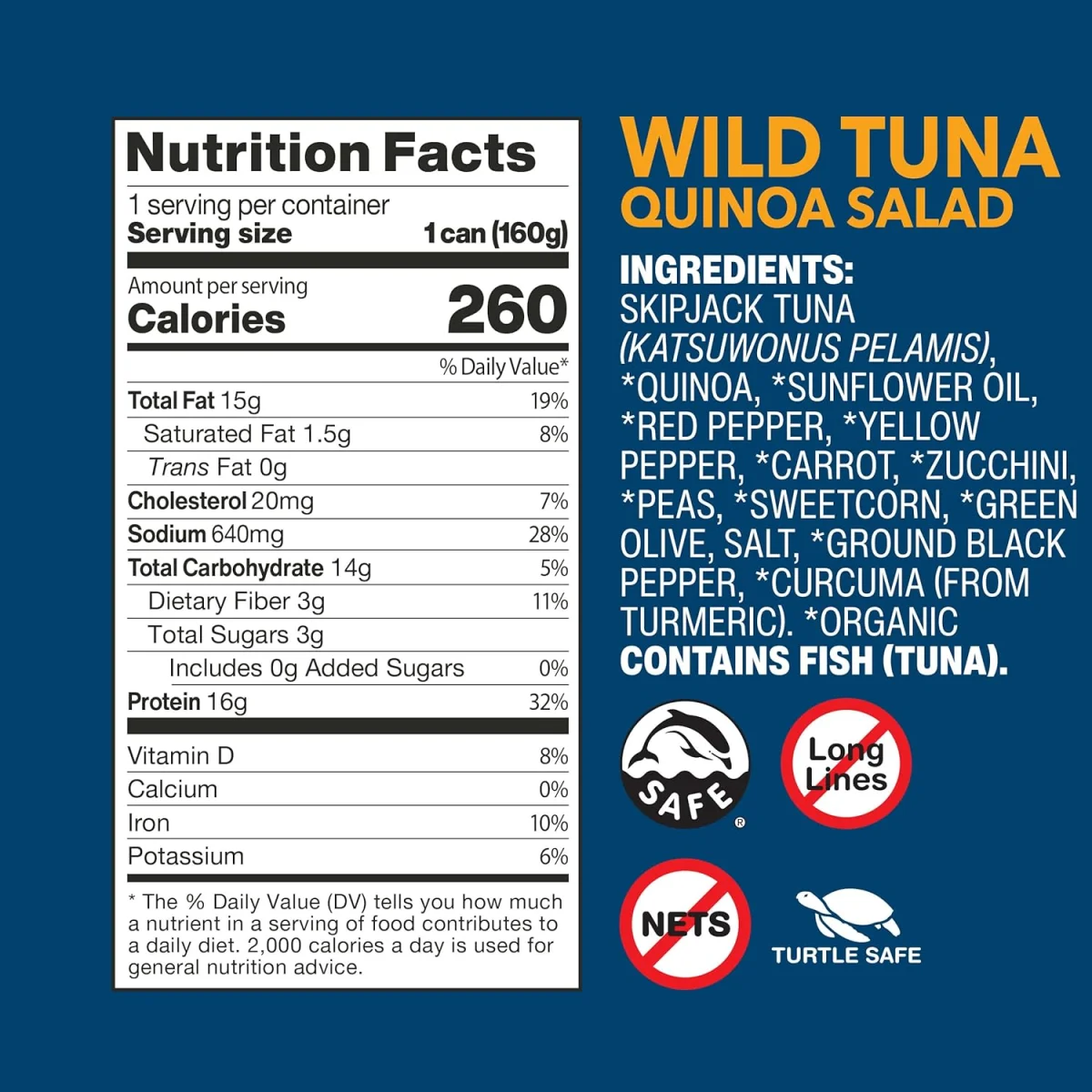 Wild Planet Wild Tuna Quinoa Salad - 5.6 oz