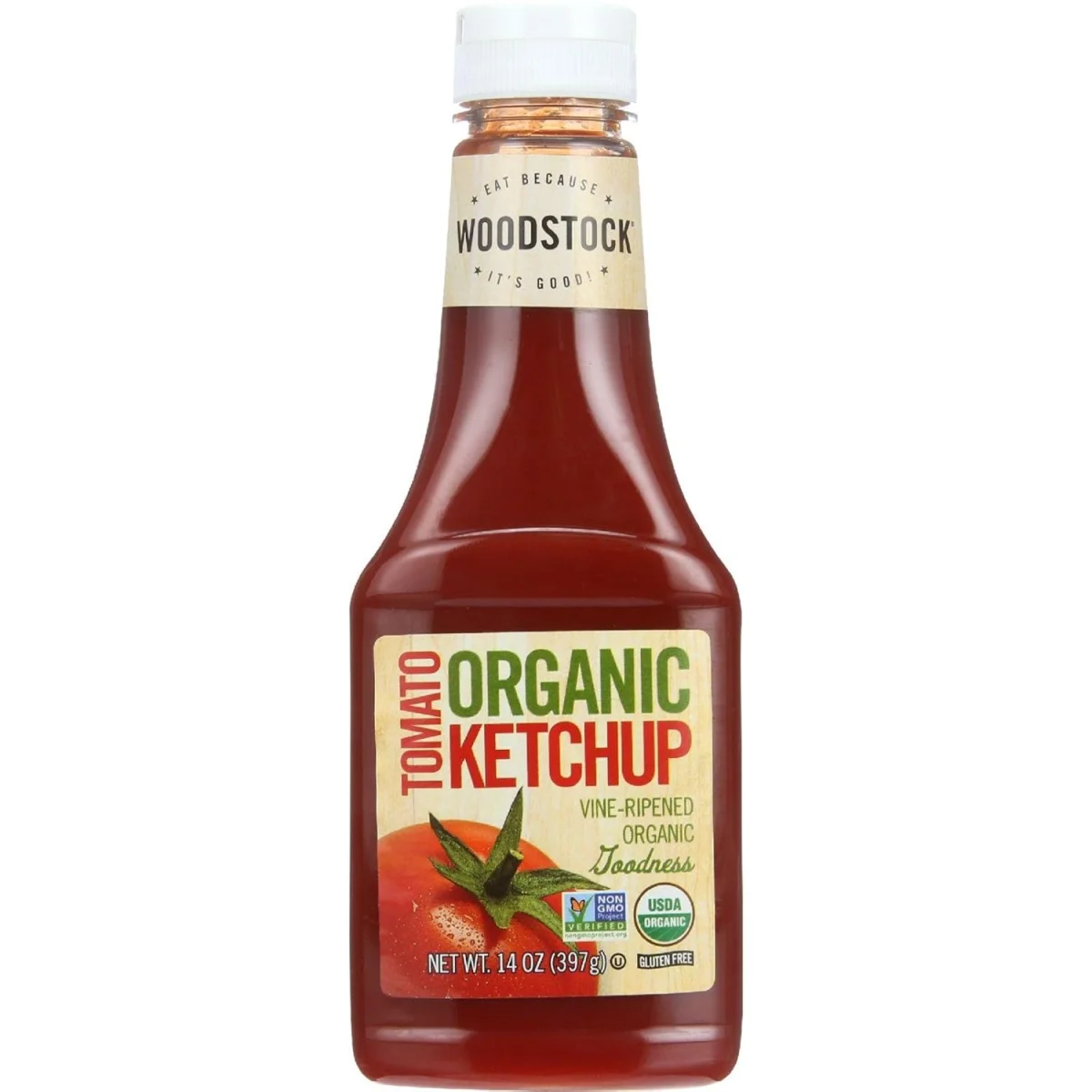 Woodstock Organic Tomato Ketchup - 12 oz