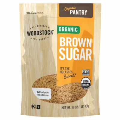 Woodstock Organic Kosher Brown Sugar - 16 oz
