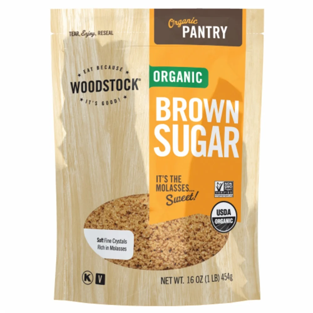 Woodstock Organic Kosher Brown Sugar - 16 oz